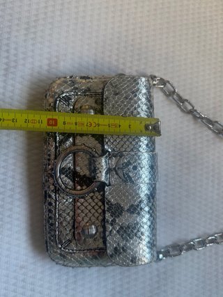Bolso Zadig & Voltaire plateado serpiente