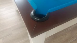 Mesa de billar/comedor convertible