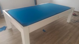 Mesa de billar/comedor convertible