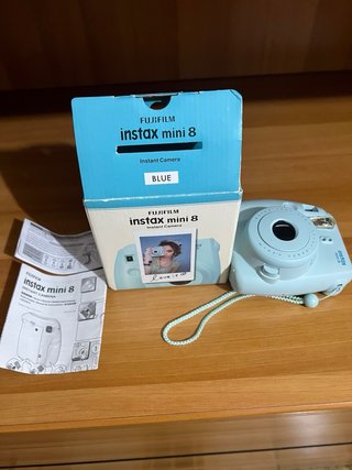 Fujifilm Instax Mini 8 Macchina Fotografica Azzurr