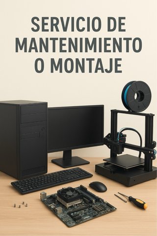Servicio Técnico Informático e Impresoras 3D