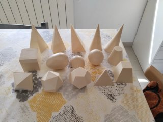 15 Cuerpos Geométricos. Faibol.