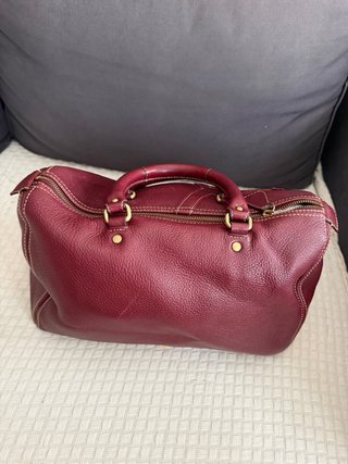 Bolso Purificación García Burdeos