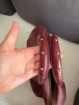 Bolso Purificación García Burdeos