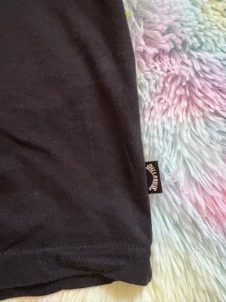 Camiseta Billabong Negra con Bolsillo
