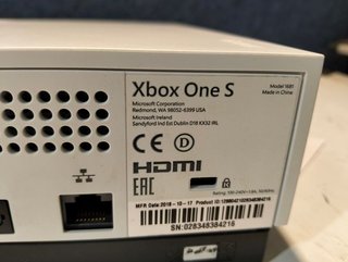Xbox One S 1TB Battlefield V Consola (sin mando)