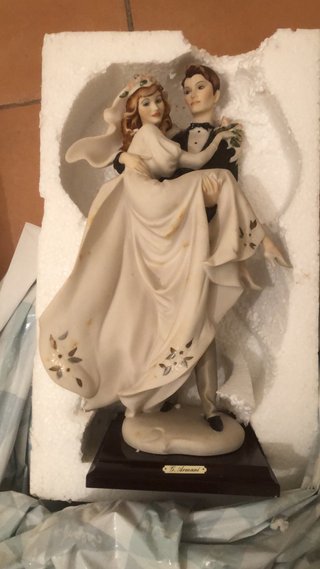 Figura Novios G. Armani Porcelana 40cm