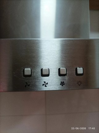 Campana extractora de cocina acero inoxidable
