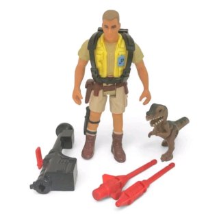 Figura Jurassic Park Kenner + Accesorios