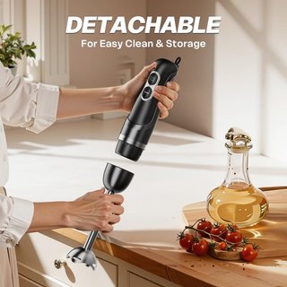 Frullatore Immersione 1100W Acciaio Inox 2Velocità