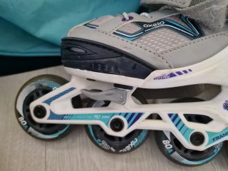 Patines ajustables T31-34 Oxelo en perfecto estado