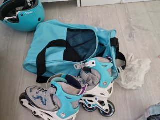 Patines ajustables T31-34 Oxelo en perfecto estado