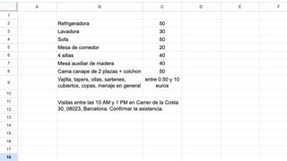 Venta por mudanza: sillas, mesas, muebles y mas