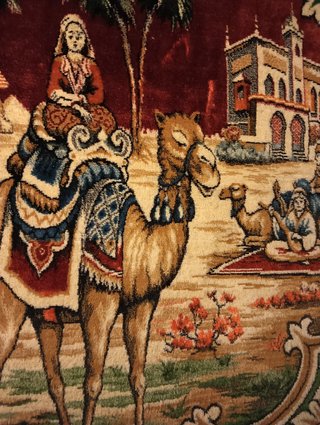 Tapiz Oriental 187x125cm + Marco