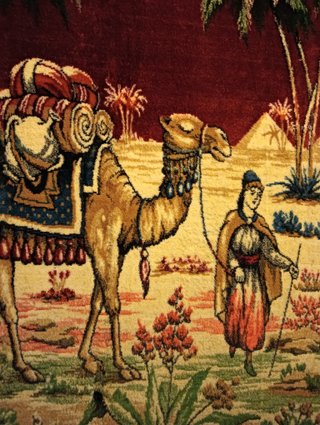 Tapiz Oriental 187x125cm + Marco