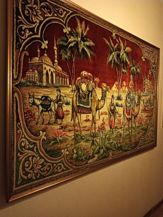 Tapiz Oriental 187x125cm + Marco
