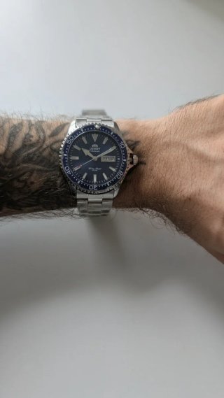 Reloj Orient Kamasu Diver Azul Nuevo