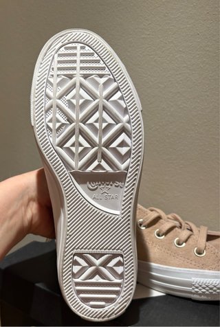 Converse Beige/Rosa Ante