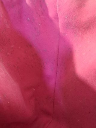 Bolso de esparto con forro rosa