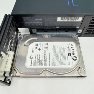 PS2 FAT Sony+Controller+Network Adapter HD 160 GB
