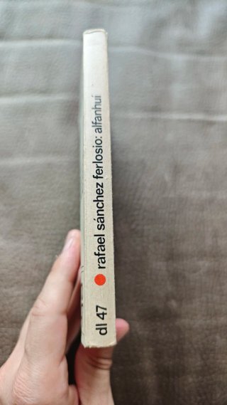 Libro "Alfanhuí" - Rafael Sánchez Ferlosio