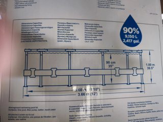 PISCINA DESMONTABLE BESTWAY 366×100