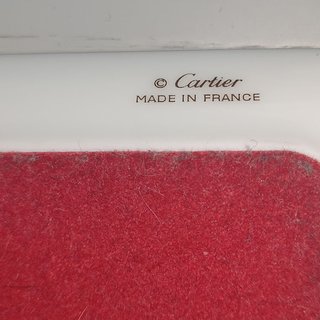 Piatto in porcellana Cartier