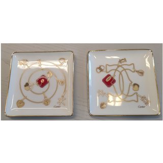 Piatto in porcellana Cartier