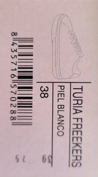 Zapatos Feroz Turia Freekers Talla 38