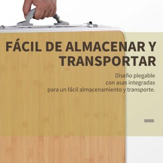 Mesa Camping Plegable Ala Abatible