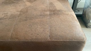 Sofá Cama Marrón Tela