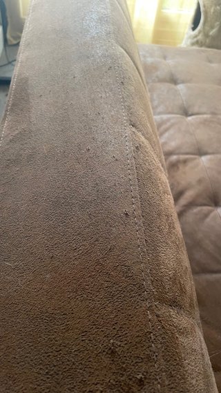 Sofá Cama Marrón Tela