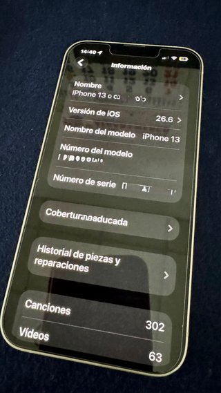 iPhone 13 de 128 gb.