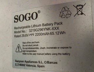 0 Vertical SOGO 29.6V