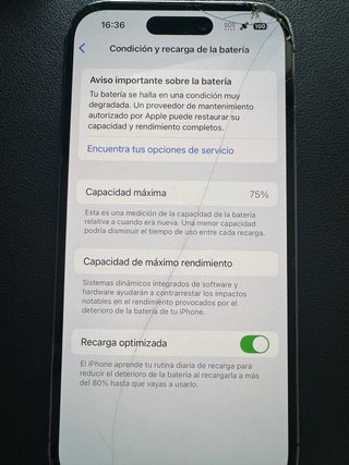 iPhone 14 Pro 128GB Morado (Pantalla Rota)