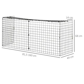Salvachispas para Chimenea 81,5-160x44x68 cm
