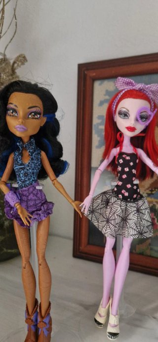 Lote 3 Muñecas Monster High Dance Class