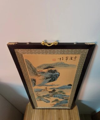 Pintura china antigua paisaje