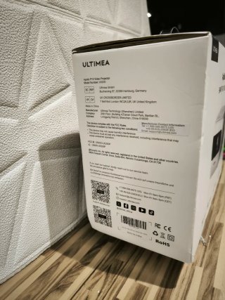 Proyector LED WiFi Ultimea Apollo P10 1280x720
