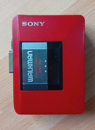 Walkman Sony WM-B12 Rojo