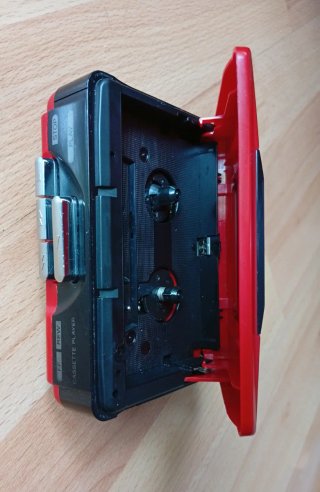 Walkman Sony WM-B12 Rojo