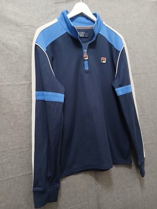 Felpa Fila vintage blu taglia M