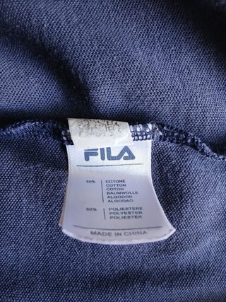 Felpa Fila vintage blu taglia M