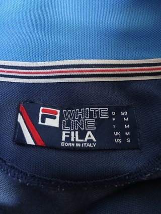 Felpa Fila vintage blu taglia M