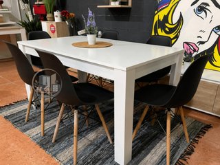 Pack de Mesa Comedor con Seis Sillas