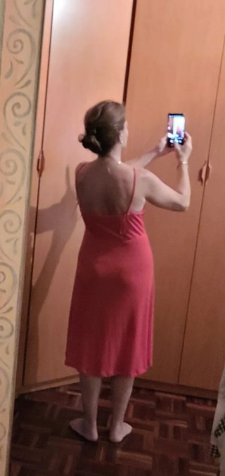 Vestido Zara Rojo Volantes