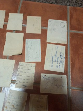Lote Programas de mano cine antiguo (deteriorados)