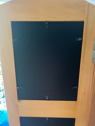 Biombo de madera para fotos