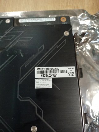 Tarjeta Gráfica Asus ROG Strix GTX 1060 6GB