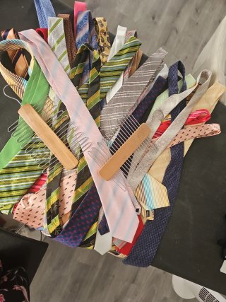 Lote de corbatas de vestir Regalo Dos perchas corb